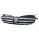 Body kit a vizuální doplňky Maska chladiče sport Černá chrom pro Mercedes SLK R170 96-04 | race-shop.cz