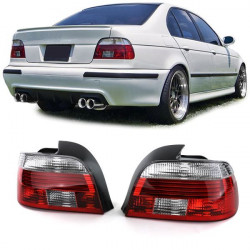 Facelift taillights red clear fit for BMW 5 series E39 sedan 00-03