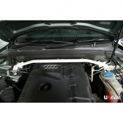Audi A5 2.0T 07+ 8T UltraRacing 2-bodové Horní rozpěra / rozpěrná tyč předních tlumičů
