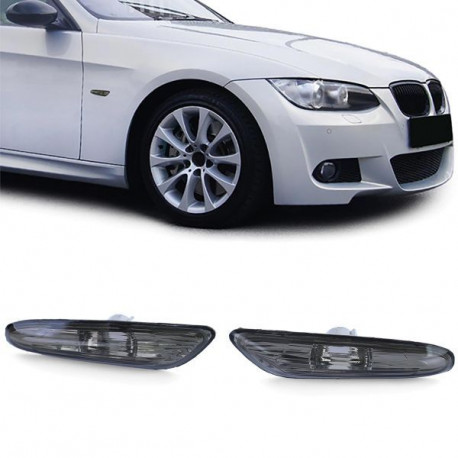 Osvětlení RACES boční směrovky pro BMW E81 E82 E87 E88 E90 E91 E92 E93 X1 E84, černá | race-shop.cz