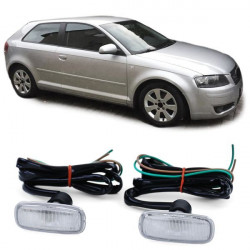 Boční směrovky Bílé (pár) pro Audi A8 4G A4 8D2 A3 8L A6 C5 TT 8N A2
