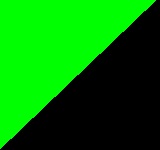 černá / zelená